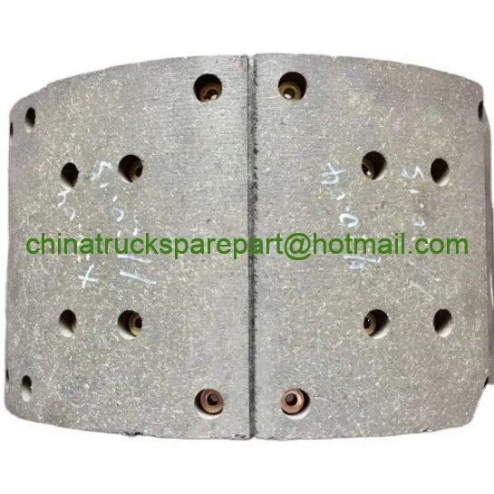 DZ9112340060 F3000 shacman truck brake shoe