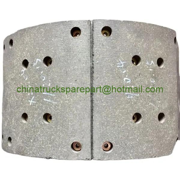 Dz9112340060 F3000 Shacman Truck Brake Shoe 